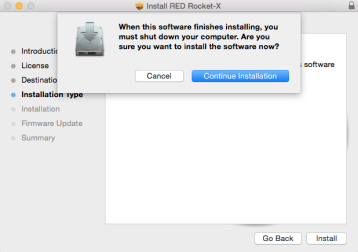 Click Continue Installation